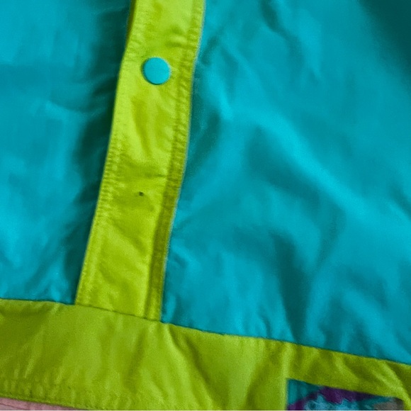 Chubbs Chubbies Men’s Blue/Pink Reversible Windbreaker/Fleece Half Zip Pullover - Picture 13 of 13